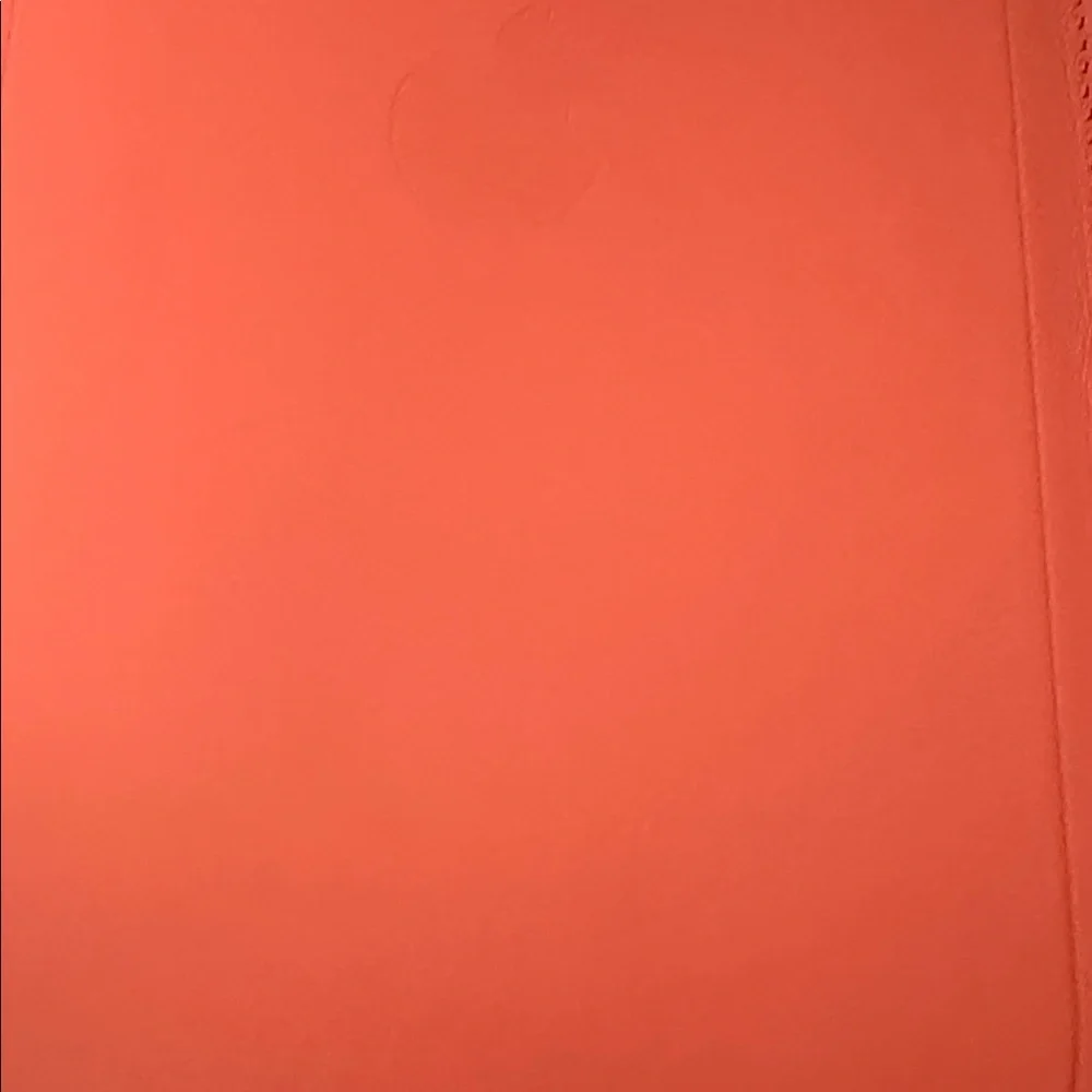 Apple Orange Leather Phone Case